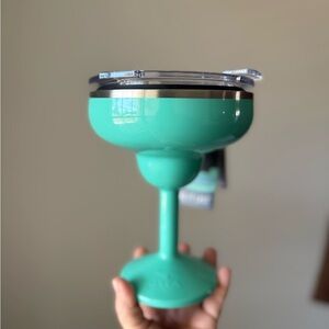 Orca  Insulated Margarita Glass - Teal